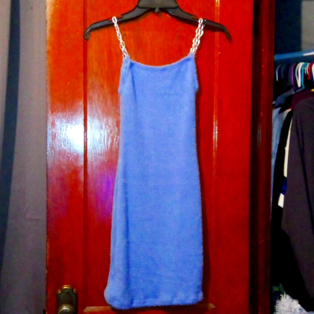 Blue dress